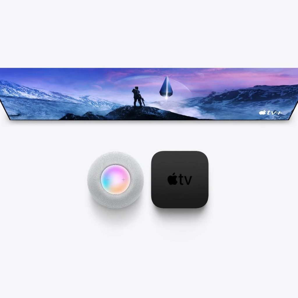 Apple TV 4K with HomePod mini