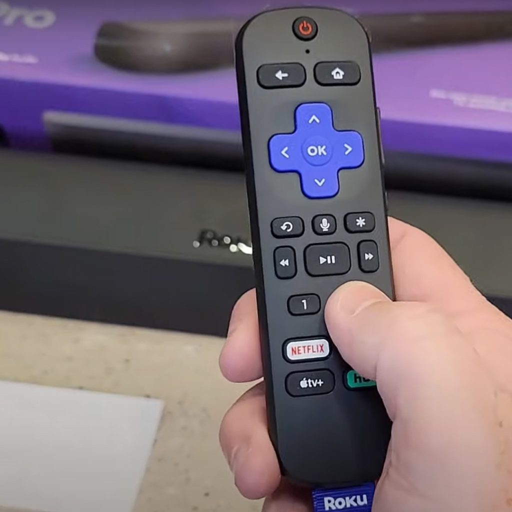 Roku Streambar Pro Voice Remote