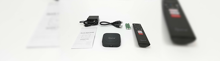 What Comes in the Dynalink Android TV Box Package